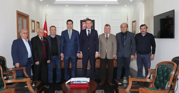 TSK Güçlendirme Vakfı Alanya Şubesi'nden Kaymakam Ürkmezer'e Ziyaret