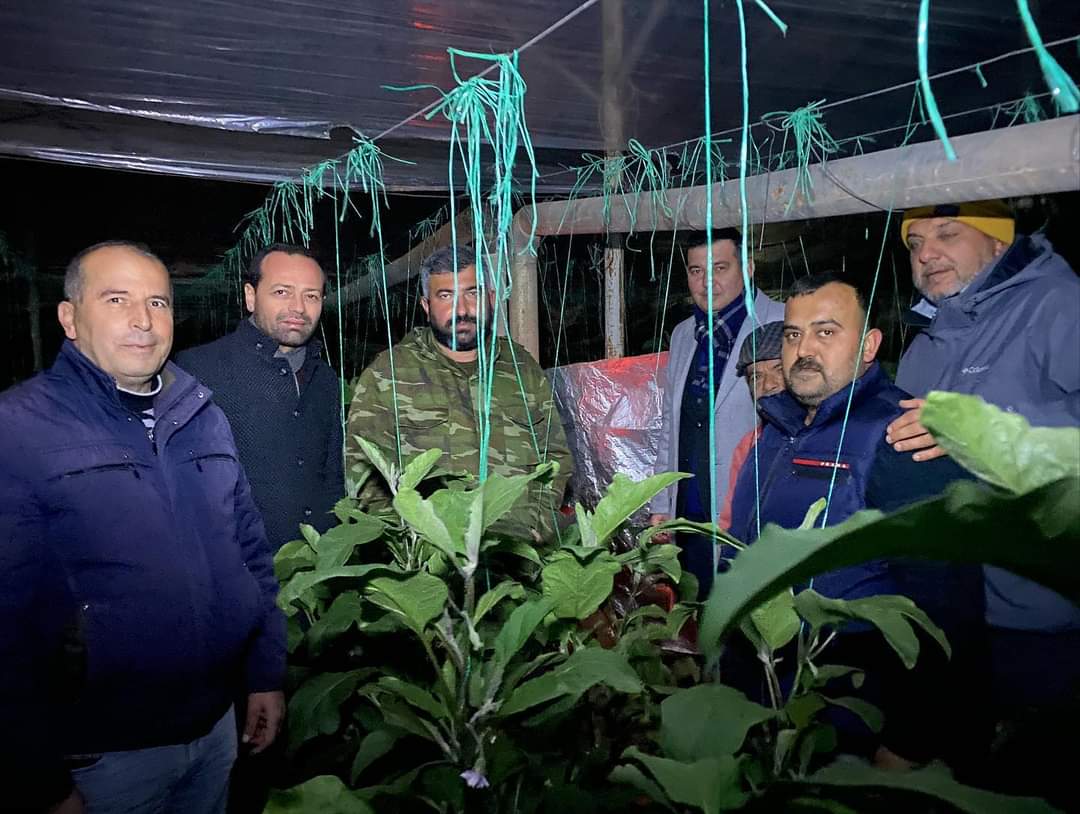 MHP Nöbet Tutan Çiftçiyi Yalnız Bırakmadı