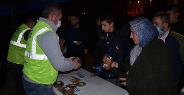 Büyükşehir’den Miraç Kandili’nde Lokma İkramı