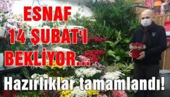 Esnaf Sevgililer Gününe Hazır