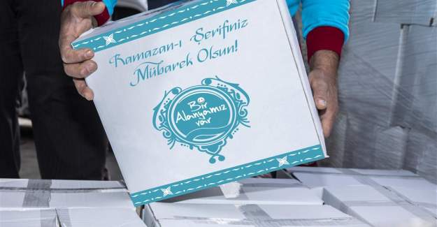 Alanya Belediyesi 4 Bin 500 Haneye Ulaştırılacak Geleneksel Ramazan Kolilerinin Dağıtımına Başladı
