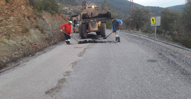 Alanya Kırsalında Yoğun Mesai