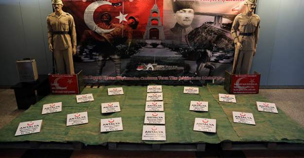 Çanakkale’nin Hatıraları Antalya’da