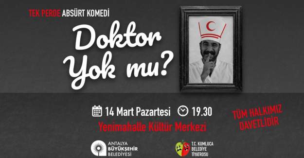 “Doktor Yok mu? 14 Mart’ta Antalyalılarla buluşuyor