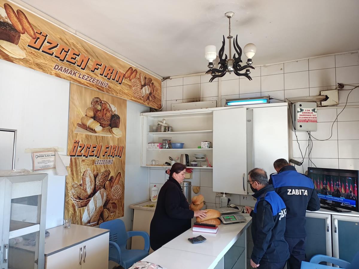 Gazipaşa Belediyesi'nden Fırınlara Hijyen ve Gramaj Denetimi