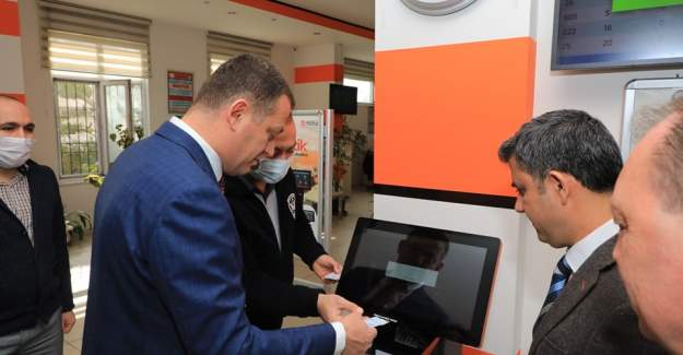 Kaymakam Ürkmezer Alanya İlçe Nüfus Müdürlüğünü Ziyaret Etti