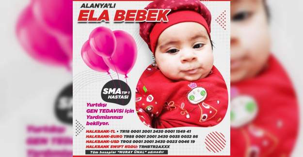 Kur'an Kursu Öğrencilerinden Ela Bebeğe Destek