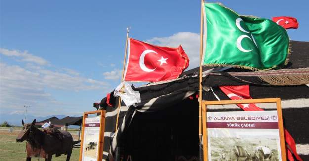 Alanya Yörük ve Türkmen Festivali'nde Tanıtıldı