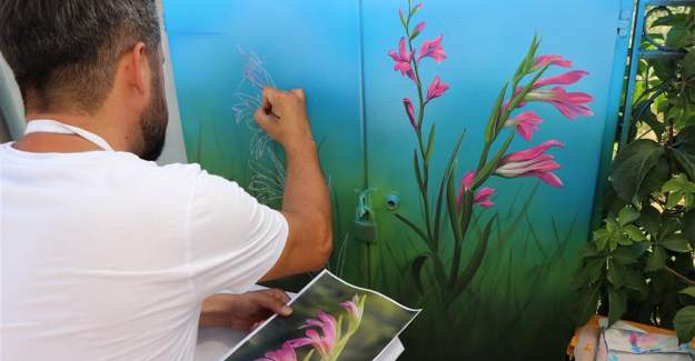 Alanya Belediyesi Kente Sanatsal Dokunuşlar Yapıyor