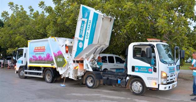 Alanya Belediyesi Kurban Bayramında 3 Bin 404 Ton Atık Topladı 377 Ton Ambalaj Atığı Toplandı