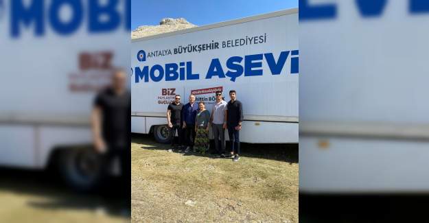 Alanya Aşevi Gönüllere Fethetti