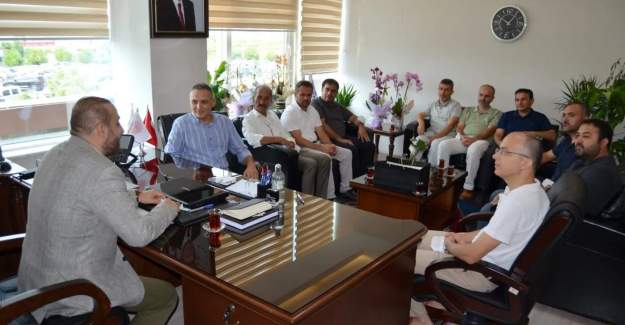 Başhekime Hayırlı Olsun Ziyaretleri Sürüyor