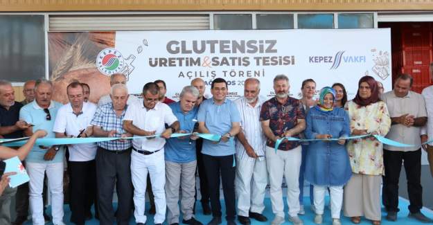 Kepez’in Glütensiz Üretim ve Satış Tesisi Açıldı