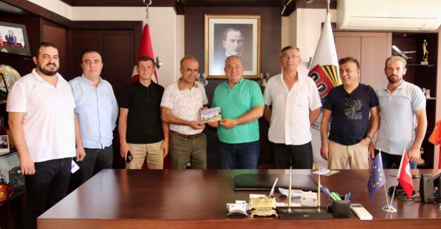 Vural Ve Ekibi Şahin’i Ziyaret Etti