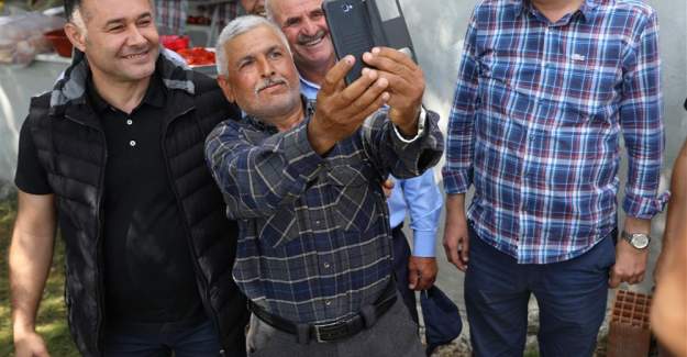 Yaylalarda Başkan Yücel'e Sevgi Seli