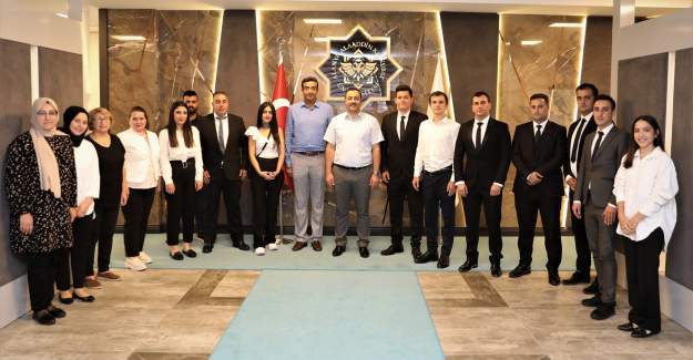 Alkü'de Yeni Personel Göreve Başladı