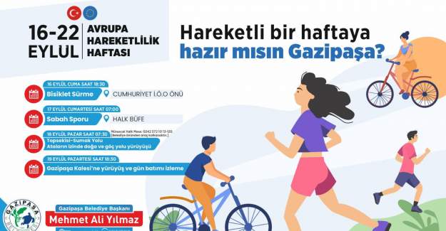 Avrupa  Hareketlilik Haftası Etkinliklerle Kutlanacak