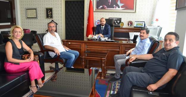 Yazan'dan Başhekime Ziyaret