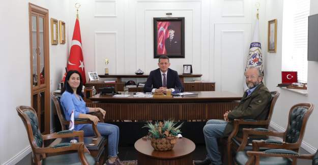 Milliyetçi Çalışanlar Derneğinden Kaymakam Ürkmezer'e Ziyaret