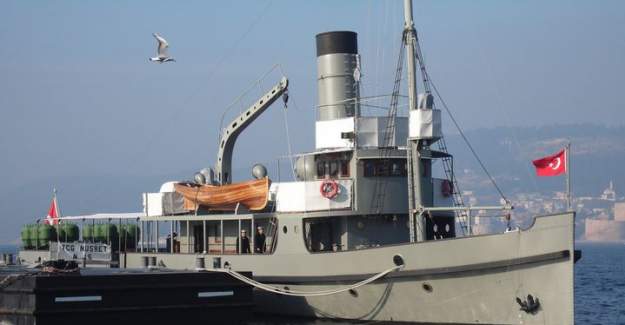 TCG-Nusret Gemisi Alanya'da Halkın Ziyaretine Açılıyor