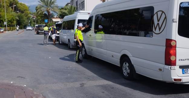 Alanya İlçe Emniyet Müdürlüğü Tarafından Genel Trafik Uygulaması Yapıldı