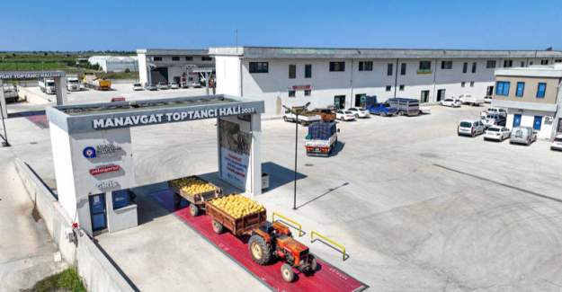 Manavgat Yeni Hal Toptancı Kompleksi Üreticilerin ve Tüccarların Yüzlerini Güldürüyor