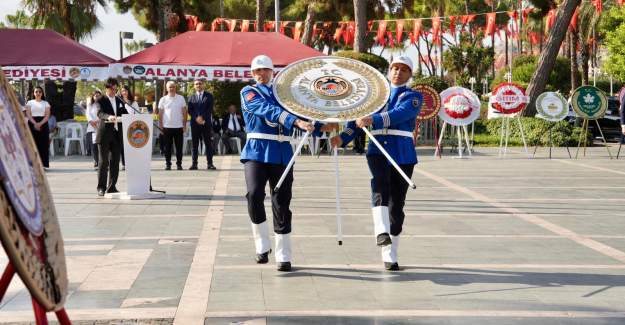 30 Ağustos Zafer Bayramı Alanya’da Kutlandı