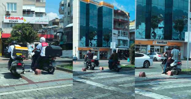 57 Motosiklet Sürücüsüne Toplam 136 bin 418 Lira İdari Para Cezası Kesildi.