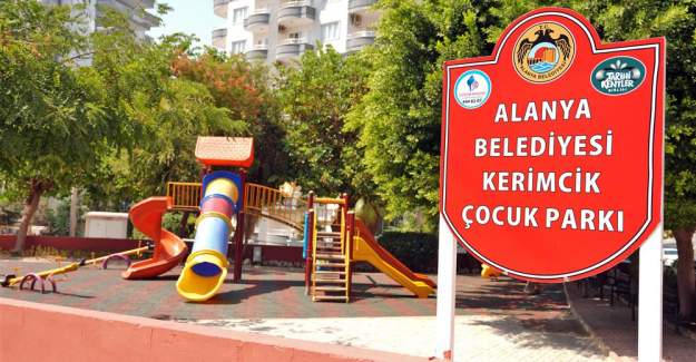 Alanya Belediyesi Kerimcik Parkı'nı Yeniledi