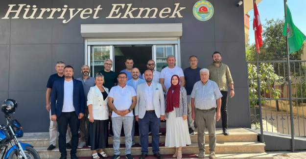 Anahtar Parti İlçe Yönetiminden Ziraat Odasına Ziyaret