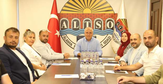 Anahtar Parti’den Alanya Ticaret Odası’na Ziyaret