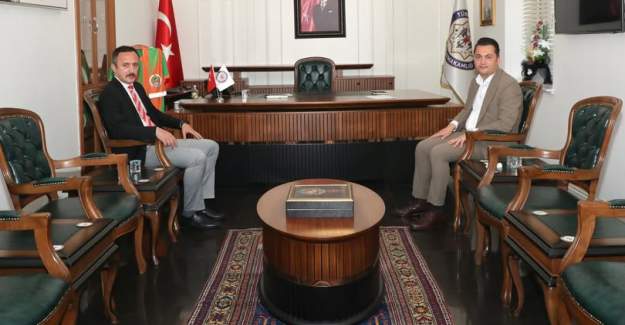 Cumhuriyet Başsavcısından Kaymakama Ziyaret