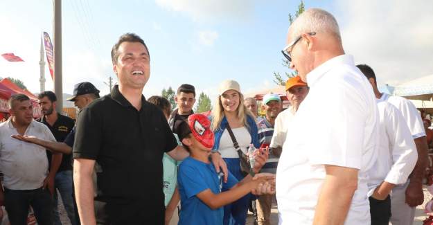 Kaymakam Öztürk Gökbel Festivali’ne Katıldı