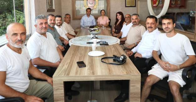 Kaymakam Öztürk’ten AGC’ye ziyaret