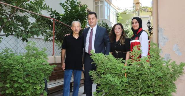 Kaymakam Öztürk’ten Şehit Ailesine Ziyaret