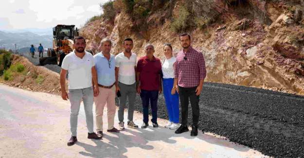 Syedra Yolu Sıcak Asfalta Kavuştu
