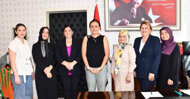 AKP Kadın Kolları ve ADD’den  Başhekime Ziyaret