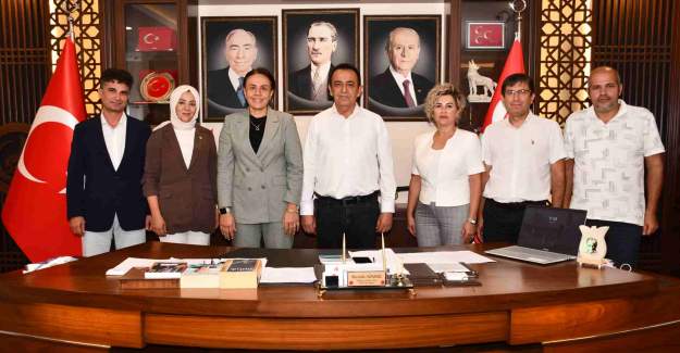 Hastane Yönetiminden MHP Alanya’ya Ziyaret