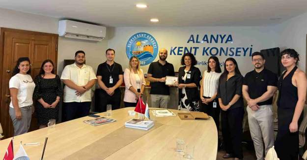 Lösev’den Alanya Kent Konseyi’ne Teşekkür Ziyareti
