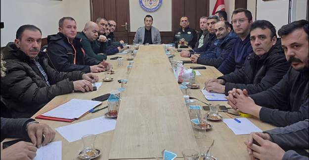 Dim Barajında Taşkın Alarmı : Kaymakam Kriz Masasını Topladı