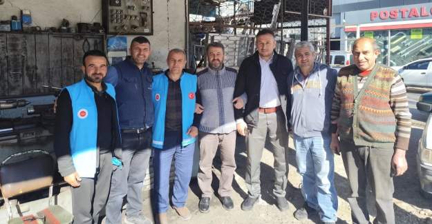 Alanya Sanayi Esnafına "İyilik" Ziyareti!