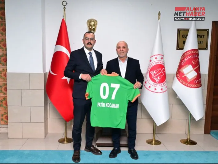 Alanyaspor’dan Başsavcı Kocaman’a Ziyaret