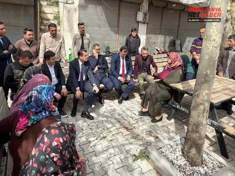 Kaymakam Öztürk Mahmutseydi Sakinlerini Dinledi