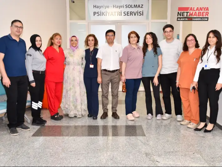 Alanya Hastanesinde Şifa Kahramanları Yalnız Bırakılmadı