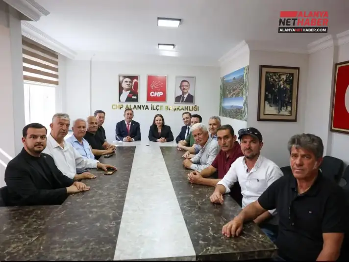 CHP Yönetiminin Masasında Alanya Vardı