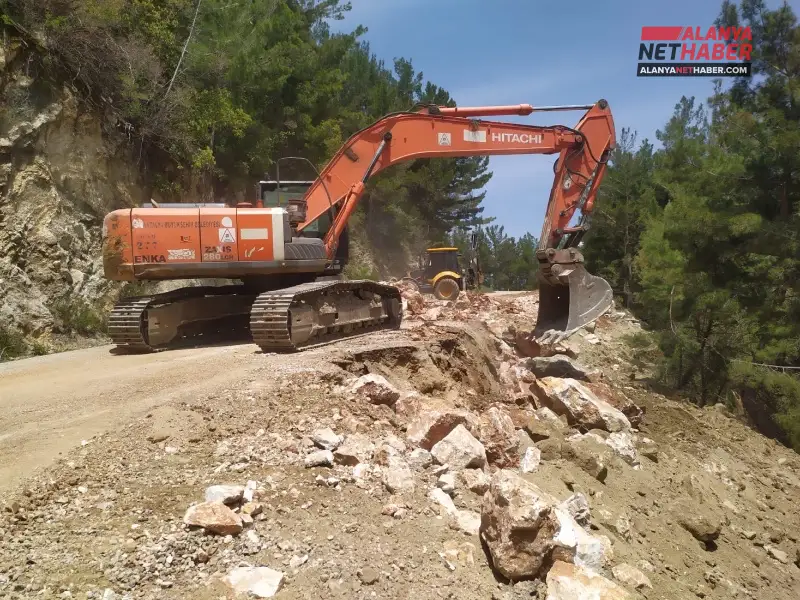 Alanya Yayla Yollarında Güvenli Ulaşım Seferberliği
