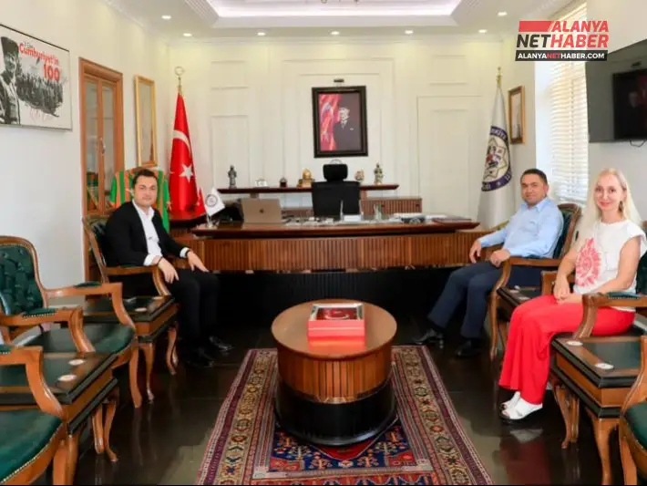 ALKÜ Rektörü Türkdoğan Kaymakam Öztürk İle Buluştu