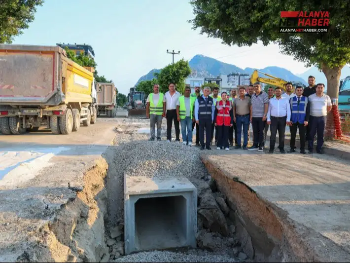 Konyaaltı Altyapısında Taşkın Riskine Son