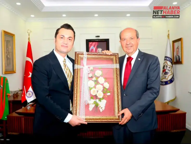 Kuzey Kıbrıs Heyeti Kaymakam Öztürk’ün Konuğu Oldu