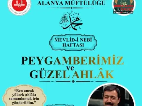 Alanya Müftülüğünden Gönüllere Dokunacak Özel Konferans